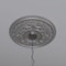 Ekena Millwork Baltimore PVC Medallion (Canopies up to 7 3/4"), 19"OD x 3 1/2"ID x 1"P, Bright Coat Aluminum CMP19BABAL - alternate 9
